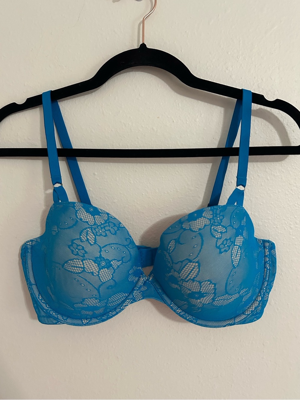 PINK Victoria’s Secret Lace Total Sweetheart Demi Bra